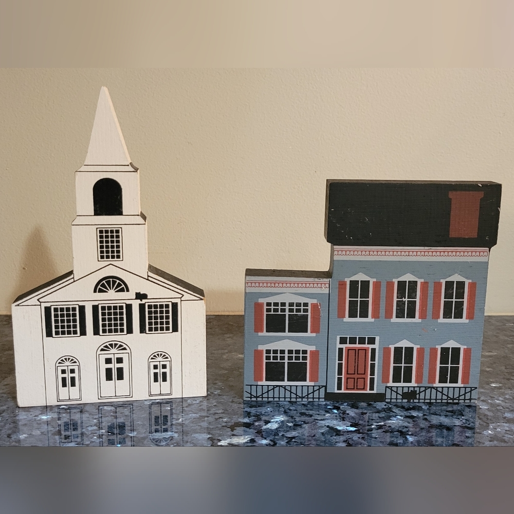 Cat's Meow Village pieces